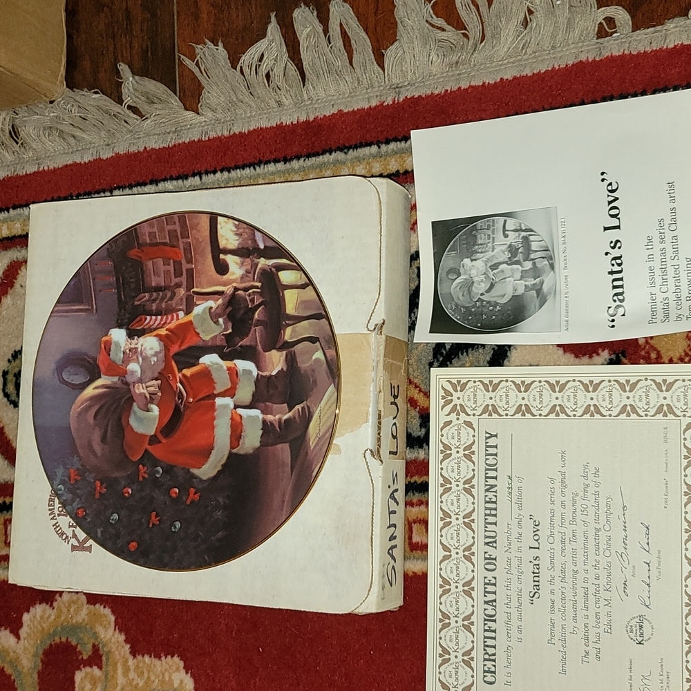Santa's Love Plate